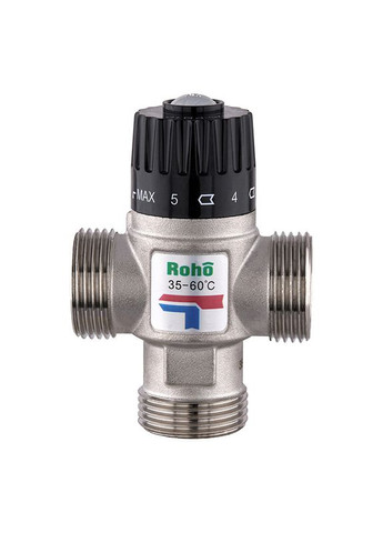 Клапан змішувальний R1207-100 - 1" ЗР термостатичний (35-60*C) (RO1022) Roho (342717416)