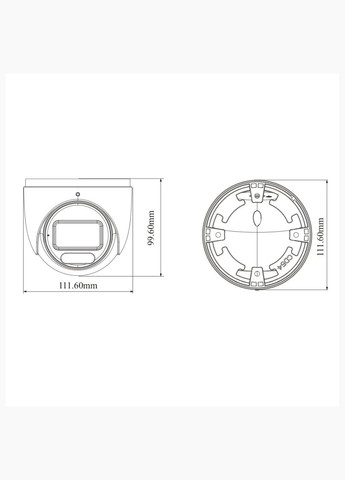IP-відеокамера 8Mp TVT TD-9585S4-C(D/AZ/PE/AW3) White f=2.8-12mm, ІЧ+LED-підсвічування, з мікрофоном (77-00415) TVT Digital (313860810)