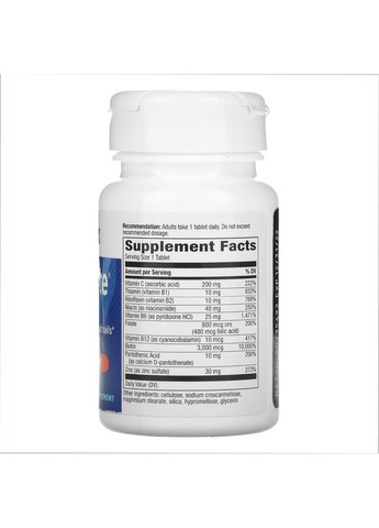 Biotin Forte, биотин с цинком, 3 мг, 60 таблеток Nature's Way (347600279)