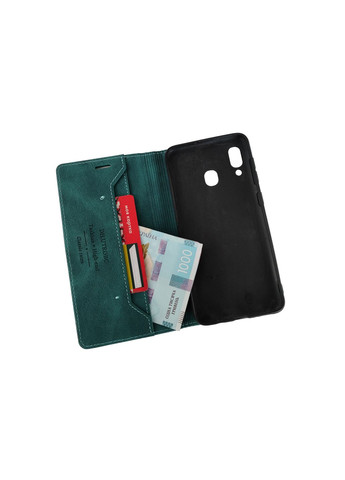 Чехол книга под нубук для А30 Чехол книжка на самсунг а30(SM-A305) Samsung (336960901)