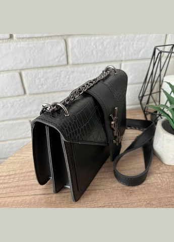 Маленькая женская сумочка клатч под рептилию на цепочке No Brand (298997490)