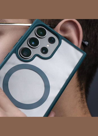 Чохол Ardor Case with MagSafe Samsung Galaxy S23 Forest Green Wave (304731908)