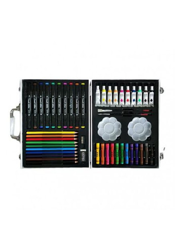 Набір для творчості в алюмінієвій валізі 001 68 предметів для малювання No Brand (354226793)