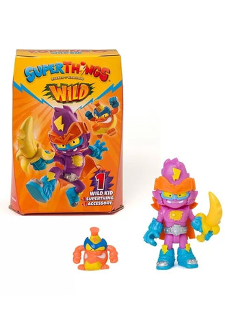 Игровой набор серии «Wild Kids» – КАЗУМ-КИД (казум-кид, фигурка, аксессуар) SuperThings (324110362)