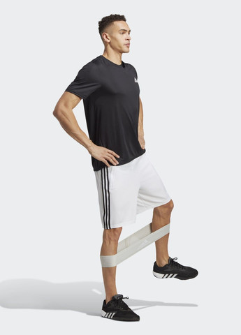 Шорти для тренувань Train Essentials Piqué 3-Stripes adidas (299376400)