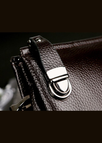 Мужской кожаный клатч с ручкой Feidikabolo кошелек барсетка натуральная кожа коричневый Eton (323164827)