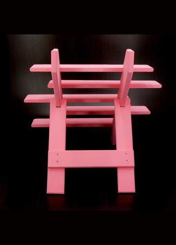 Підставка для квітів з дерева Алькала барбі (ЦВП-002450) No Brand (328226893)