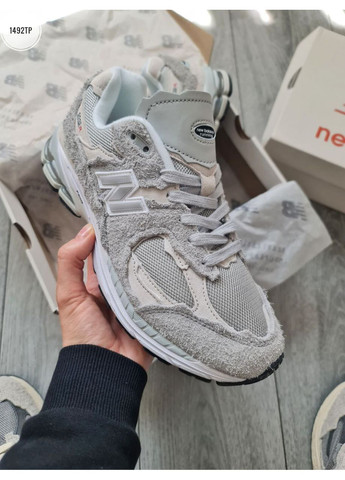 КРОССОВКИ ЖЕНСКИЕ NEW BALANCE 2002R PROTECTION PACK LIGHT GRAY НЬЮ БЕЛАНС 2002R No Brand серые демисезоны (367168639)