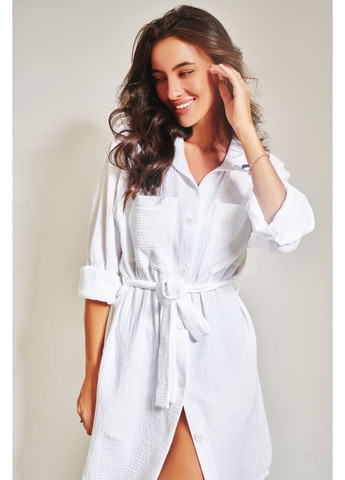 Білий туніка муслін Sarko однотонна