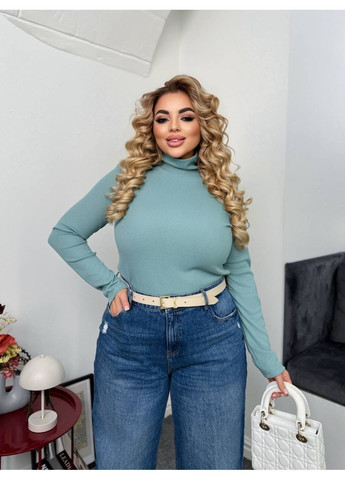 Женский базовый гольф в рубчик Osoblyva (366375341)