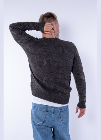 Прозорий демісезонний пуловер (графіт) Time of Style