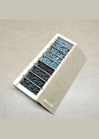 Набор 1х саморезов по дереву 560шт No Brand (328910841)