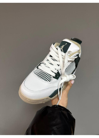 КРОССОВКИ ЖЕНСКИЕ NIKE AIR JORDAN 4 WHITE BEIGE НАЙК АИР ДЖОРДАН No Brand бежевые демисезоны (369391422)