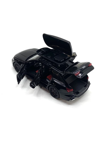 Машинка металева Audi A6 1:24 світло звук Чорна (GT-05963) TK Union Group (322425417)