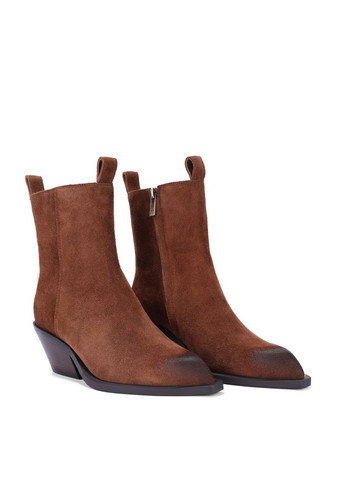 Жіночі Черевики G685-618 Коричневий Велюр MIRATON (365434794)