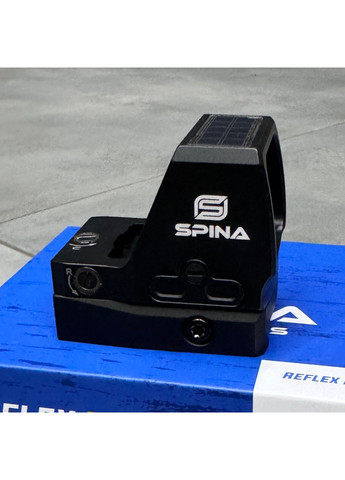 Прицел коллиматорный Scorner Pro 1x22x25 Tactical 3 MOA Solar Red Dot Spina Optics (363867841)