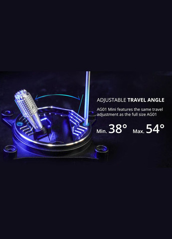 Профессиональные стики AG01 Mini CNC Hall Gimbals для TX12 и Zorro Radiomaster (293083511)
