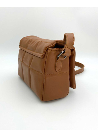 Сумка жіноча Діна руда екошкіра молодіжна м'яка з магнітом 2 відділення для повсякденного використання ProDobro (367265618)