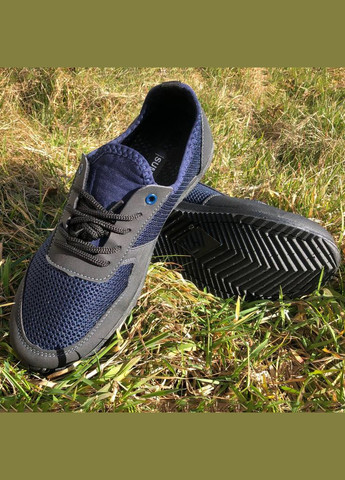 Синие летние мужские кроссовки из сетки Trend 24112