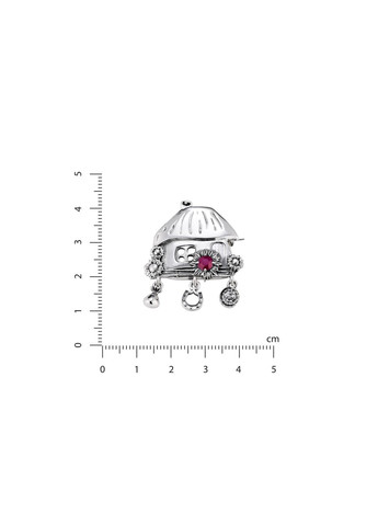 Брошь Хатка Mini Ruby 925 Сонях Skifska Etnika (324622926)