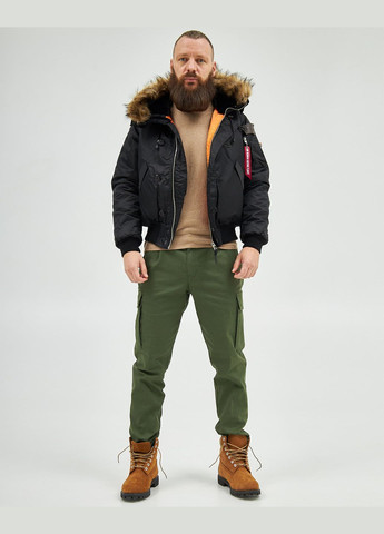 Чорна зимня аляска n-2b classic синя Olymp 21-AM-N-2B-OS-BL