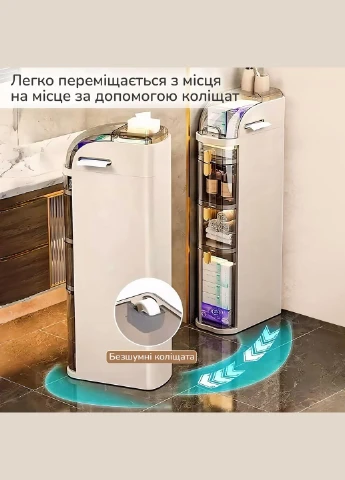 Органайзер пенал для хранения в ванную комнату, кухню модульный с прозрачными ящиками Doctor-101 (323222487)