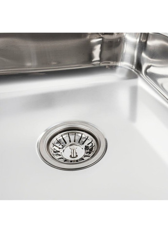 Кухонная мойка из нержавеющей стали ПОЛИРОВКА 6060 L (0,7/160 мм) Platinum (336932396)