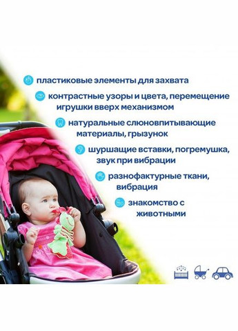 Виброподвеска Ферма "Жаба" МС 11030502 Подвеска для кроватки, коляски Macik (302364343)