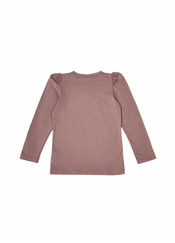 Дитячий лонгслів для дівчинки Пудровий (25111260) Green Cotton (369148649)