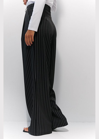 Женские палаццо в тонкую полоску светло-молочные Arjen (300584810)