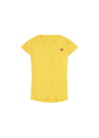 Желтая пижама (футболка и шорты) для девочки 409979 Pepperts
