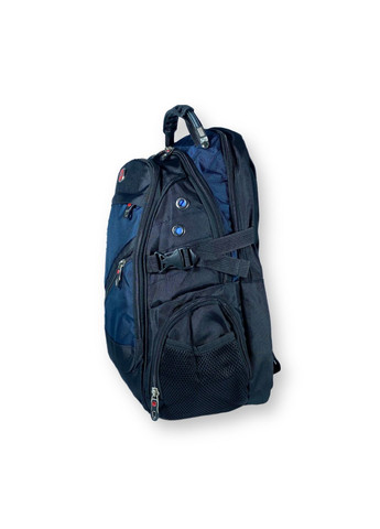 Міський рюкзак з чохлом від дощу 30 л, три відділення, USB розʼєм, розмір: 45*30*20 см, синій SWISSGEAR (284338088)