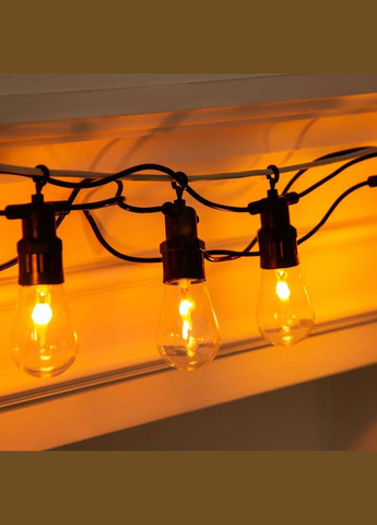 Ретро-гірлянда вулична 10 LED довжина 5 метрів, імітація вогню GarlandoPro (328603578)