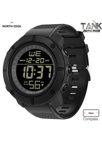 Мужские цифровые тактические военные спортивные часы Tank Tactics Watch North Edge (292405623)