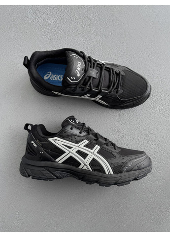 Чорні Осінні кросівки чоловічі asics gel-nunobiki black / white gore-tex асікс гель No Brand