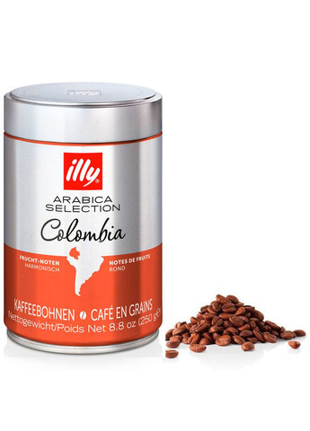 Кава у зернах ☕️ "Colombia" 250 гр. Італія Illy (346049781)