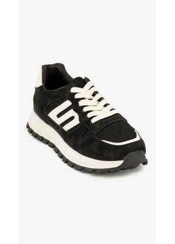 Черно-белые демисезонные кроссовки мужские mb-001-1 черно-белый shop (2000999245480) Stepln