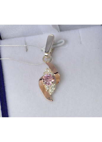 Срібна підвіска з пластинами золота Silver Style (367112160)