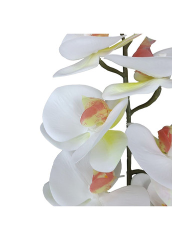 Квітка штучна Орхідея біла 1008 No Brand (272150226)