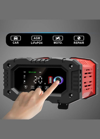 Зарядное устройство 20A 12-24V для автомобиля Foxsur FPT-200 (302240157)