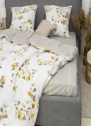 Постільна білизна Вілюта ранфорс євро. Постіль Вілюта євро. Комплекти постільної білизни Вілюта. Viluta Постільна білизна (334010436)