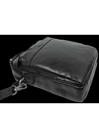 Чоловіча шкіряна сумка, борсетка чорна Mykhail Ikhtyar (365598745)