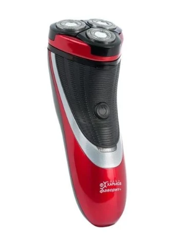 Электробритва НХ-8504 Фаворит+ Red, 3W, роторная, сухое бритье, 3 бритвенные головки, двойные лезвия, плавающая конструкция Новий Харків (390264296)
