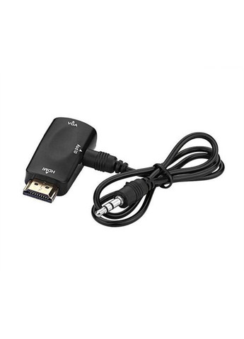 Перехідник (CA910267) PowerPlant HDMI to VGA 0.5m (268142955)