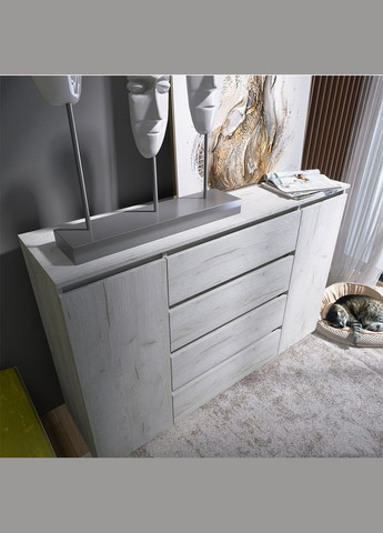 Комод КЛ-4 Лайт (телескопічні) 140х38х93 см (EVR-071077) Еверест (329296522)