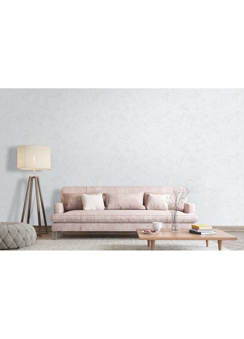 Флізелінові шпалери спінений вініл LS Vinil Lagoona ДХС-1585/1 білий (1,06х10,05 м) Vinil Wallpaper Factory (316476783)