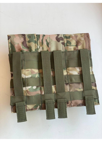 Плитоноска Quad Release Carrier (multicam) (р.L) з підсумками АК 7,62 (3З) Warrior Assault Systems (350668238)