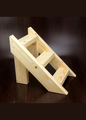 Лестница для собак из дерева Марондера бланже (ТУС-000601) No Brand (328605977)