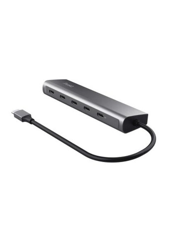 Концентратор (25136_TRUST) Trust USB-C to 5xUSB-C aluminium 0.1m grey (366694587)