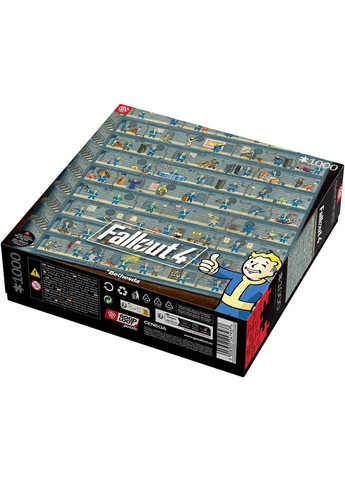 Пазлы Fallout 4 Perk Poster Puzzles 1000 эл. (5908305247937) GoodLoot (348058211)